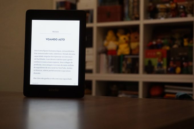 Kindle Paperwhite 2019 screen is on